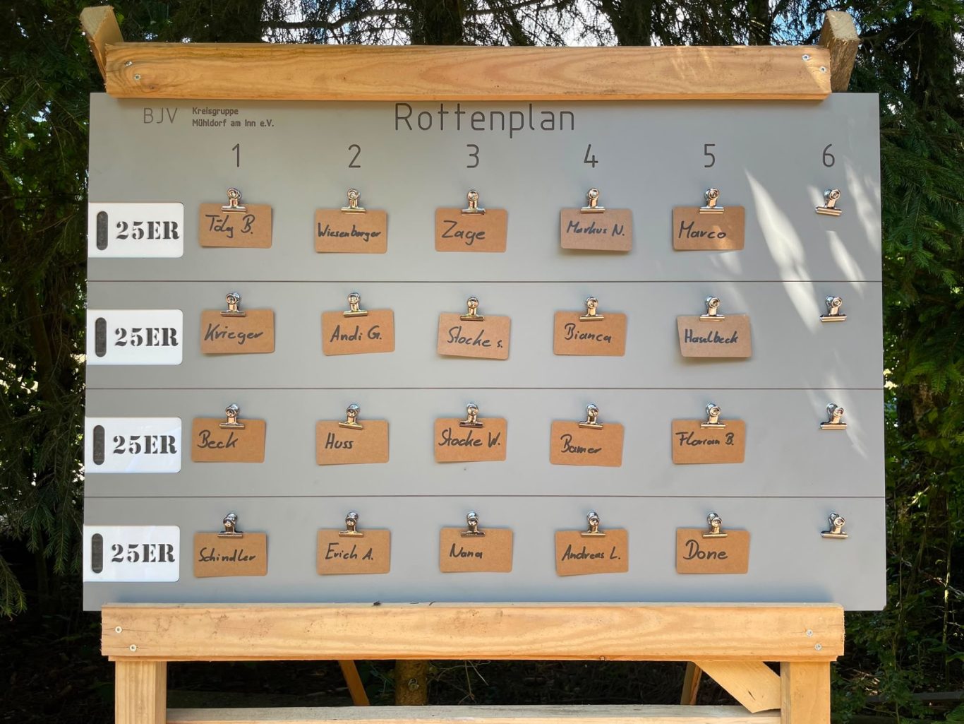 Rottenplan 1/2 Rottenplan 1/2